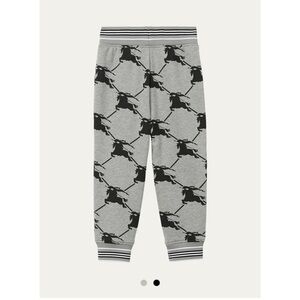 NEW! BURBERRY Boy's Sidney Equestrian Knight Printed Sweatpants
